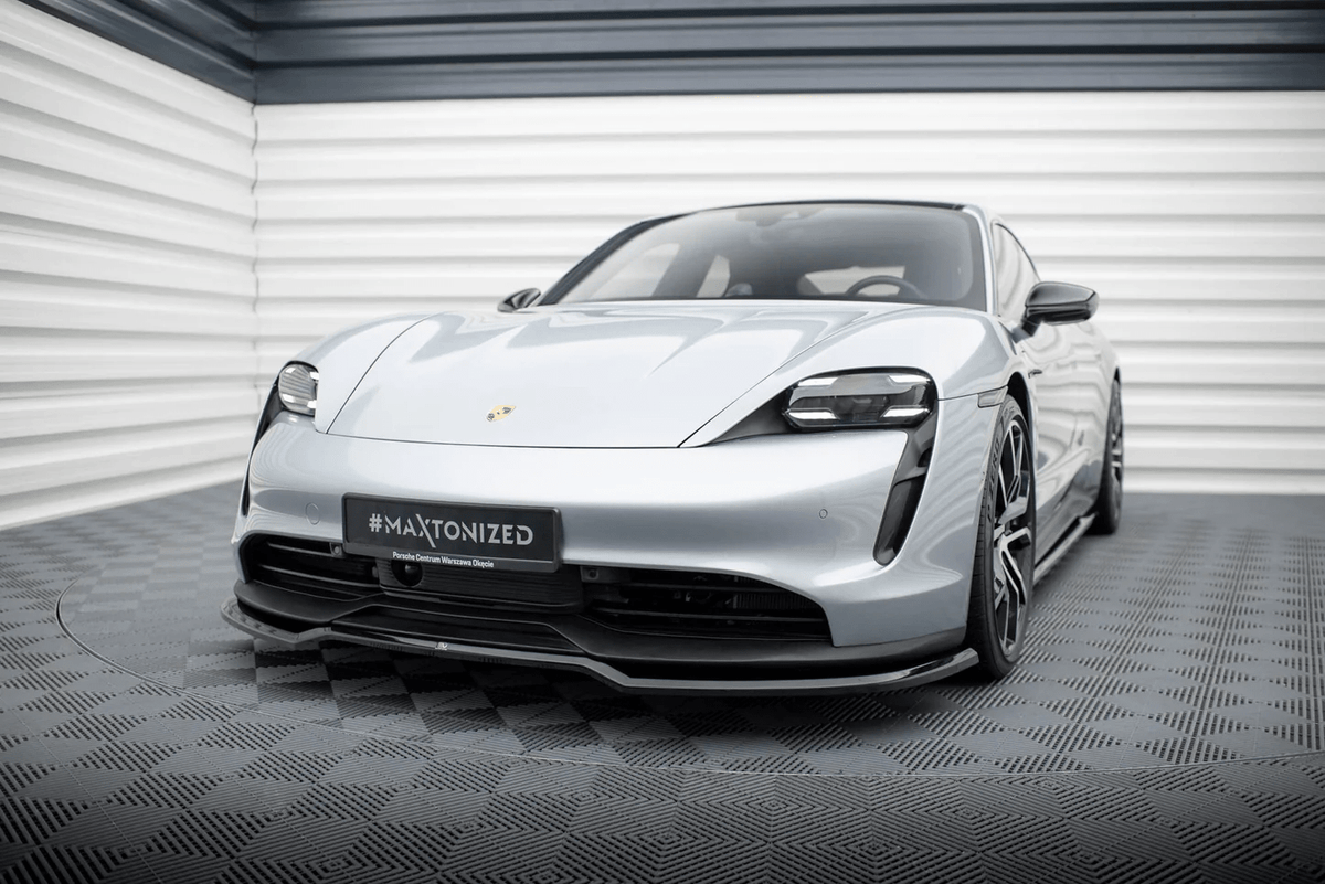 Maxton Design Splitterpakke – Porsche Taycan / Taycan 4 / Taycan 4S / Taycan GTS Mk1